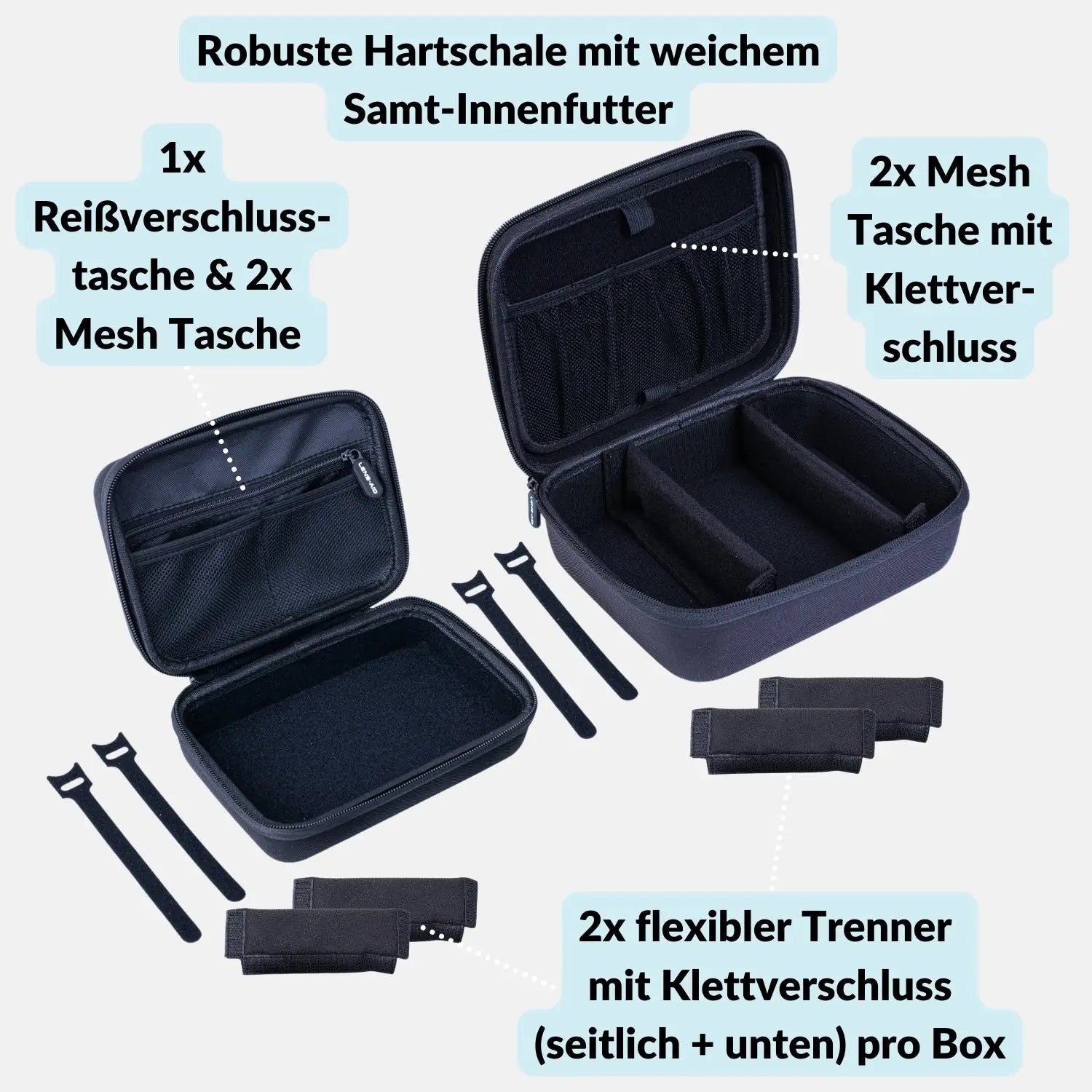 Technik Organizer Hardcase - Tasche für Elektronik Kabel & Reise - > Elektronikzubehör Taschen Hüllen Cases