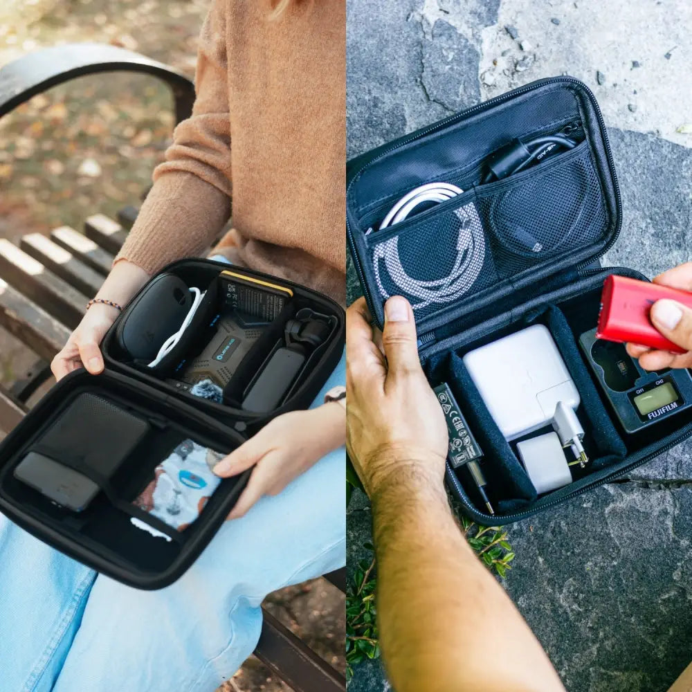 Technik Organizer Hardcase - Tasche für Elektronik Kabel & Reise - Elektronik > Elektronikzubehör > Taschen & Hüllen >