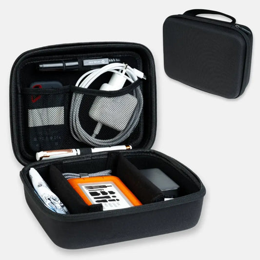 Technik Organizer Hardcase - Tasche für Elektronik Kabel & Reise - Größe M (23x18,5 cm) - Elektronik >
