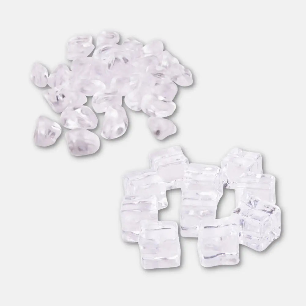 Transparente Deko-Eiswürfel aus Kunststoff