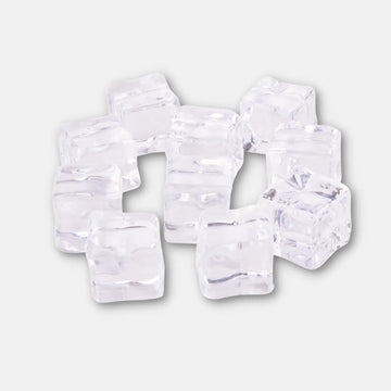 Transparente Deko-Eiswürfel aus Kunststoff - Eckige Eiswürfel (10 Stück) - Kamera & Foto > Fotostudio-Ausrüstung