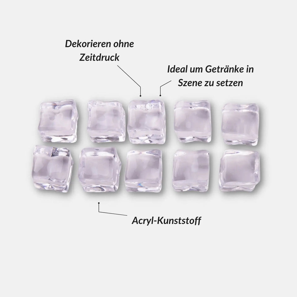 Transparente Deko-Eiswürfel aus Kunststoff - Kamera & Foto > Fotostudio-Ausrüstung Fotostudio-Zubehör