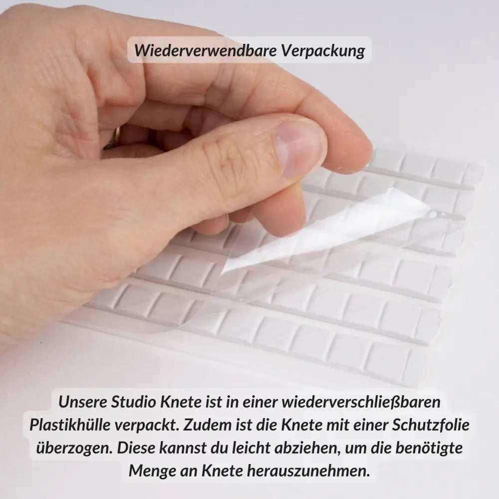 Weiße Klebeknete (96 Stk.) wiederverwendbar & rückstandsfrei ablösbar