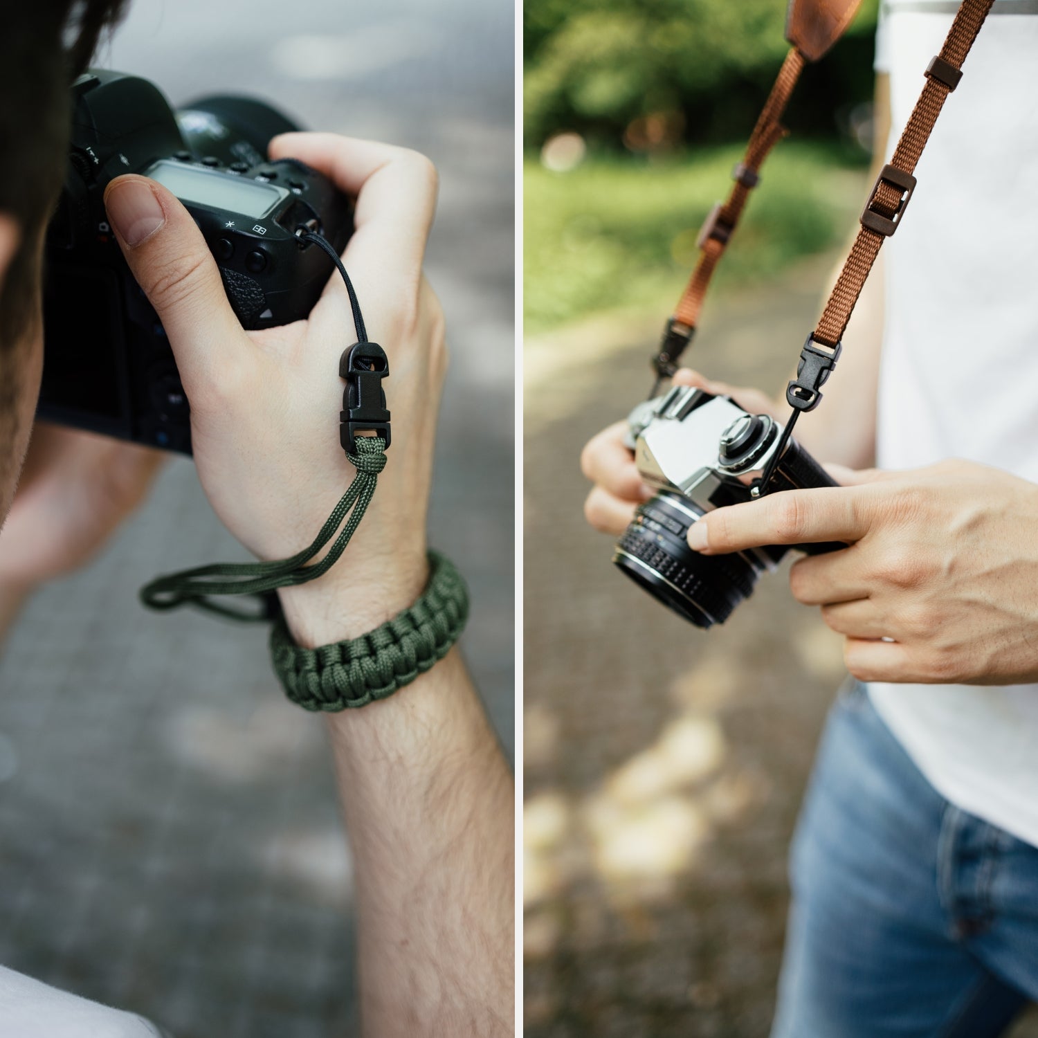 Schnellverschluss-Kit: Verbindungsclip für den Kameragurt