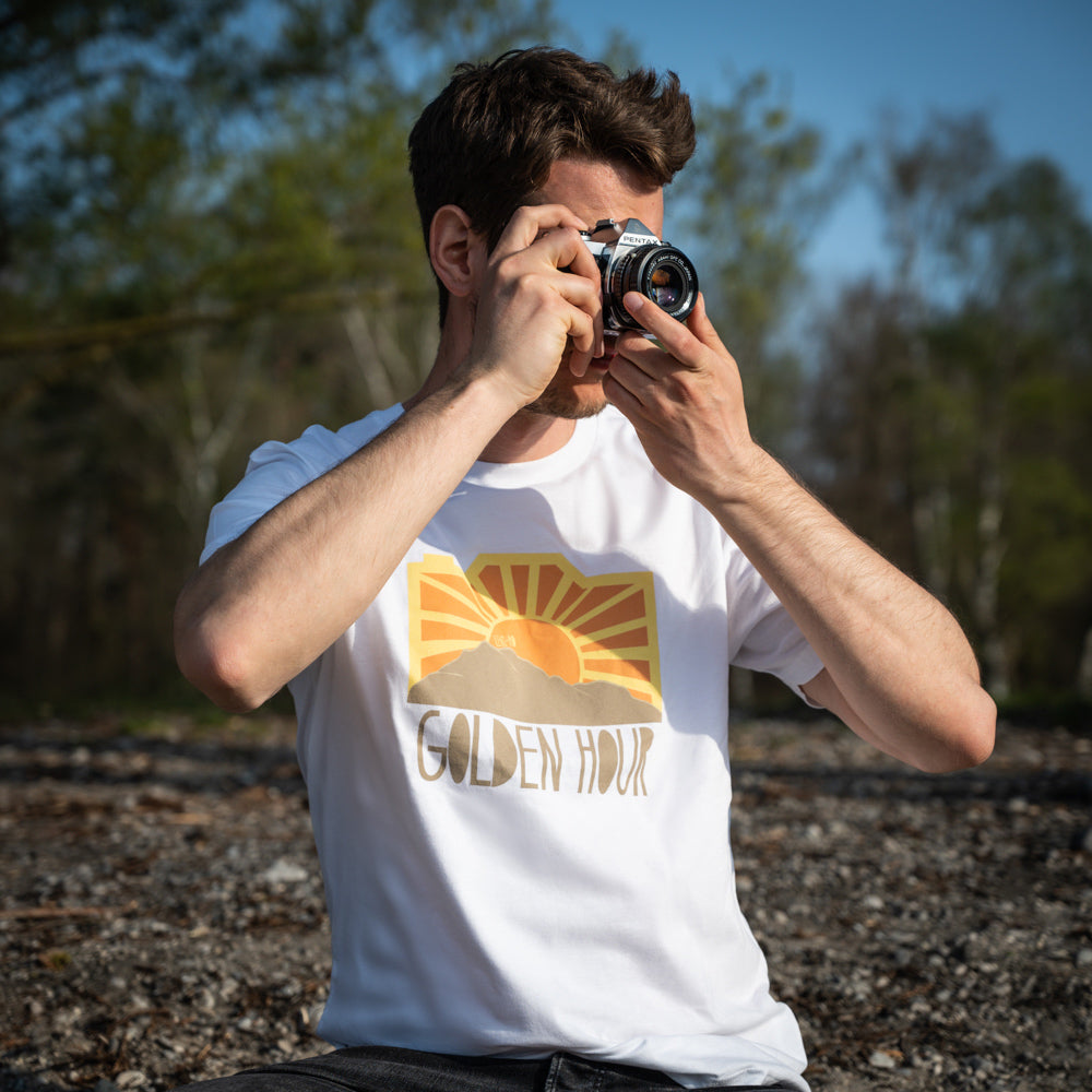 Bio T-Shirt für Fotografen "Golden Hour"