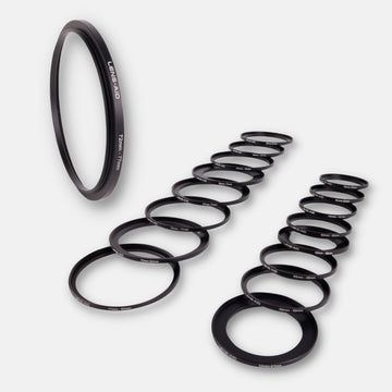 Step Up Ring aus Metall als Adapter für Kamerafilter/Objektive