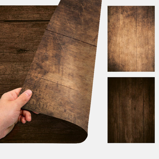 Flatlay-Fotohintergrund für Foodfotografie & Studio - HOLZ