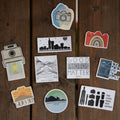 Foto Sticker - Aufkleber mit 10 verschiedenen Motiven