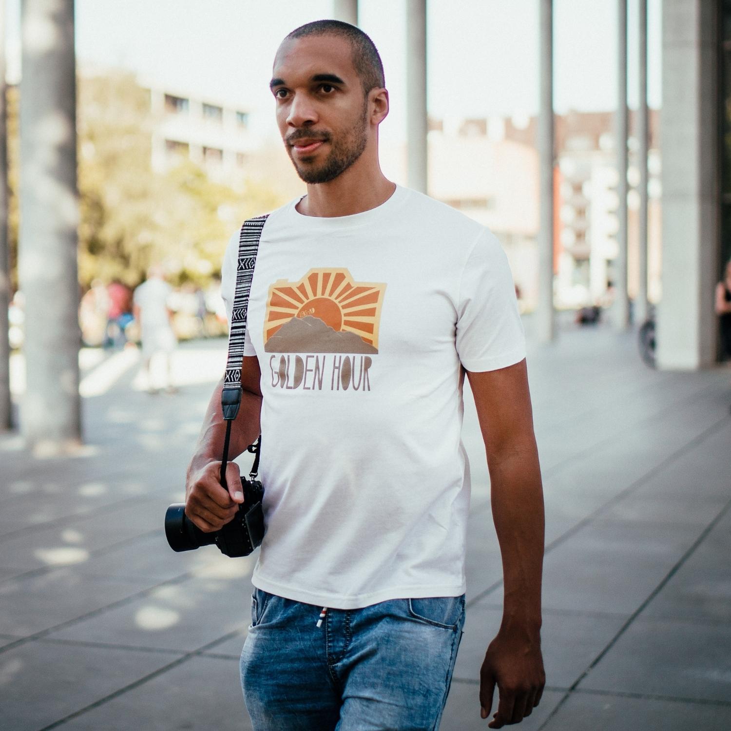 Bio T-Shirt für Fotografen "Golden Hour"