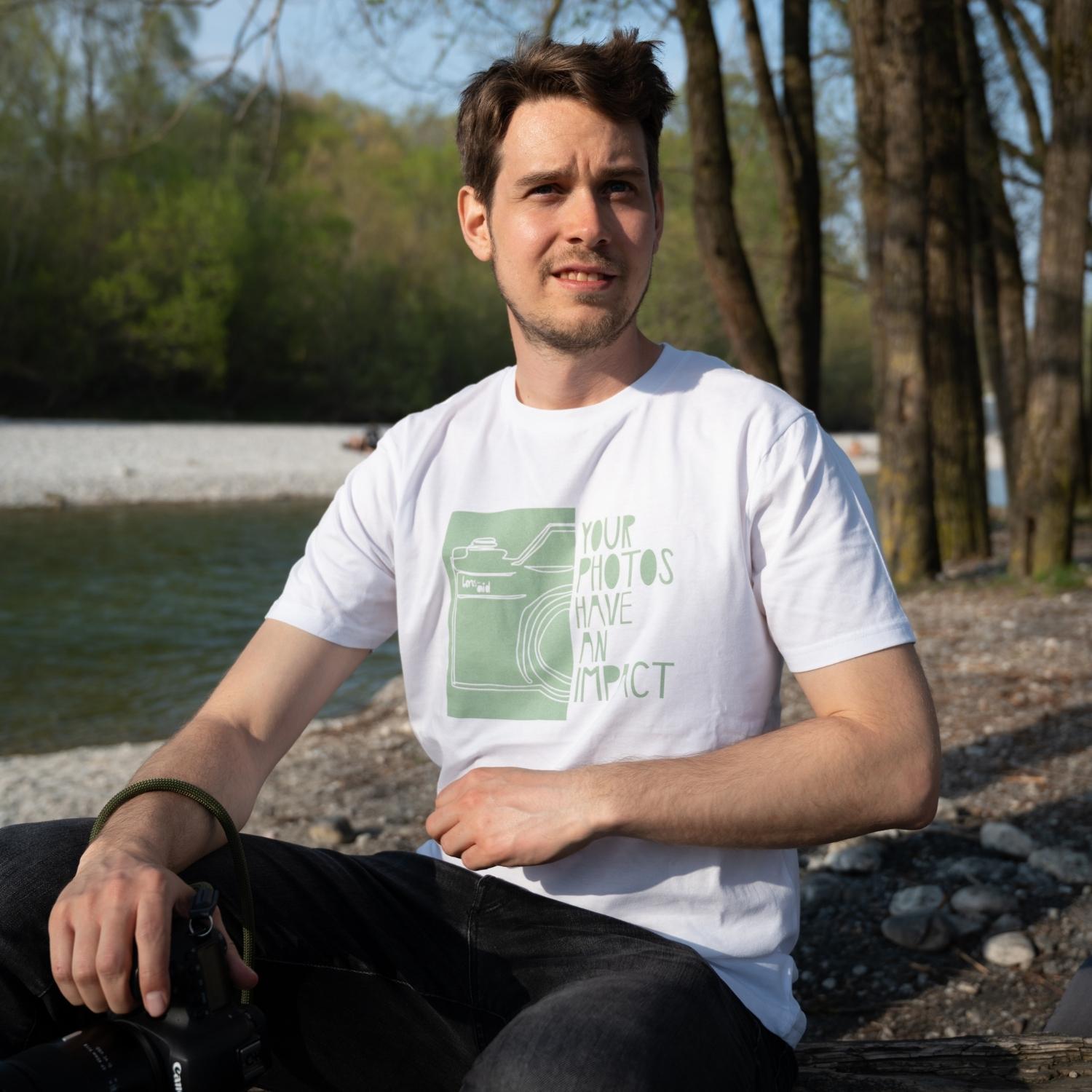 Bio T-Shirt für Fotografen "Impact"