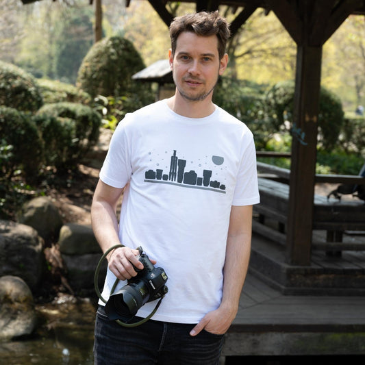 Bio T-Shirt für Fotografen "Skyline"