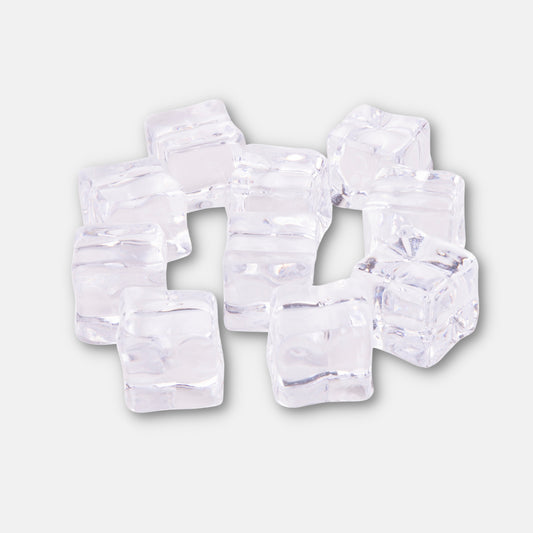 Transparente Deko-Eiswürfel aus Kunststoff