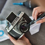Reinigungsset mit LENSPEN Kamera Linsen Reinigung Pinsel Stift für Objektive 