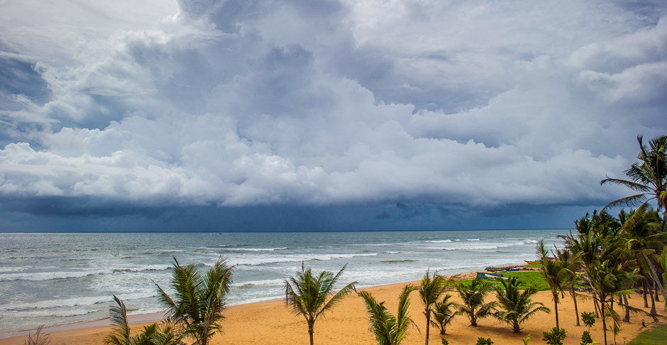 Urlaubsfoto Gewitter Wolken Strand Karibik - Tolle Urlaubsfotos: 11 Tipps für bessere Bilder auf Reisen