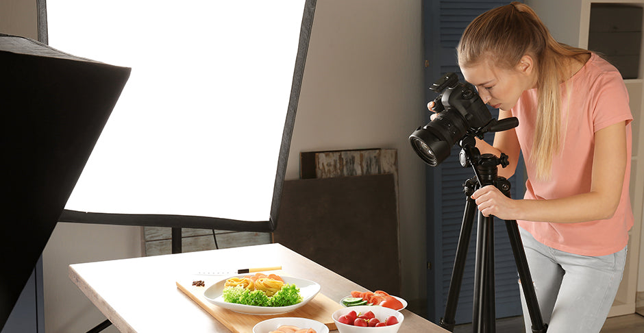Food Photography mit einem elektronischen Sucher