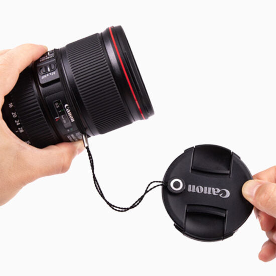 Objektivdeckelhalter für alle Objektive von Canon bis Sony