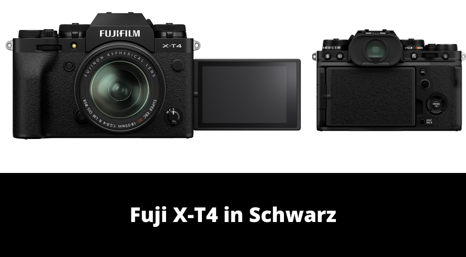 Fujifilm X T4 Farbe Schwarz - Fujifilm X-T4 offiziell vorgestellt: Infos, Bilder & technische Daten!