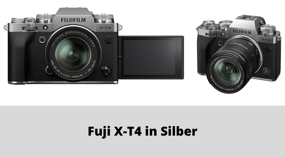 Fujifilm X T4 Farbe Silber - Fujifilm X-T4 offiziell vorgestellt: Infos, Bilder & technische Daten!