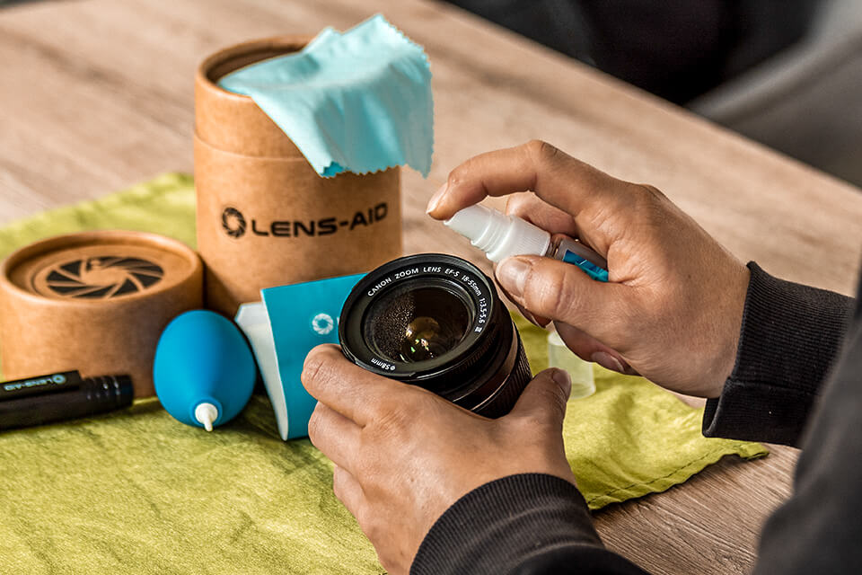 Reinigungsset Kamera Lens Aid 2 2 - 5-in-1 Kamera Reinigungsset für Kamera und Objektive