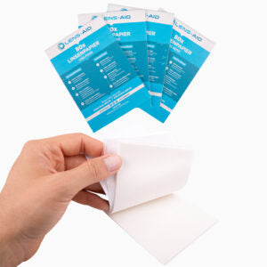 Linsenpapier zur Objektivreinigung – 200 Blatt reißfeste Reinigungstücher