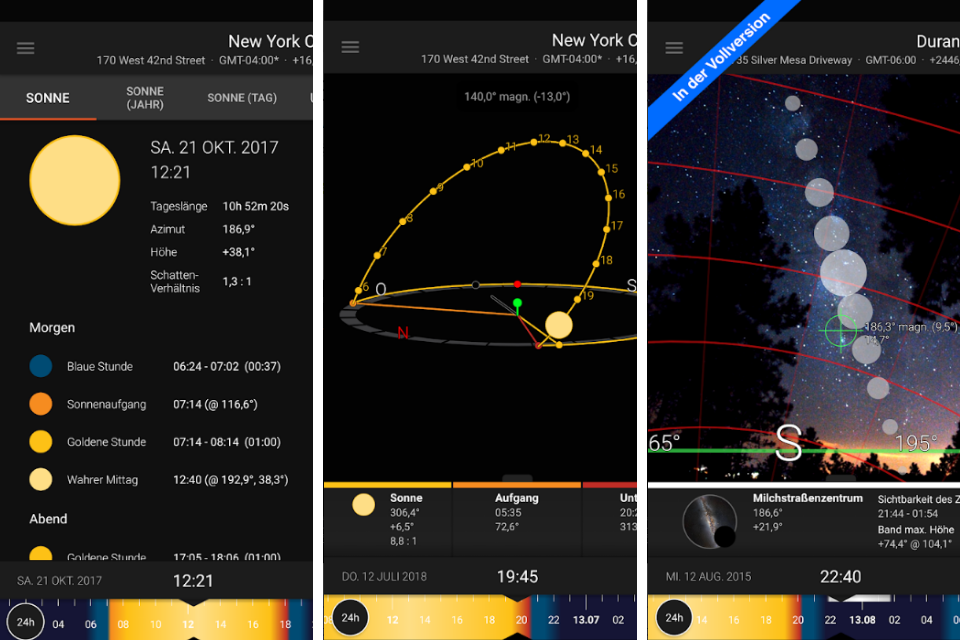 Foto Apps Sun Surveyor Lite - 7 Fotografie-Apps die Fotografen kennen müssen