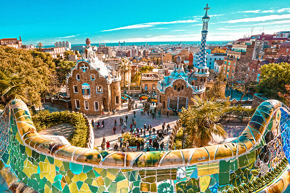 Barcelona Park Guell - 17 geniale Fotospots in Barcelona, die du besuchen musst (+Bonus)!