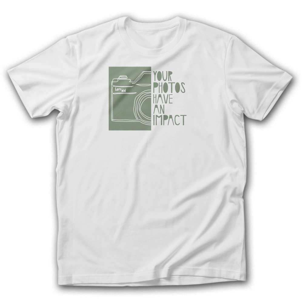 Bio T-Shirt für Fotografen “Impact”