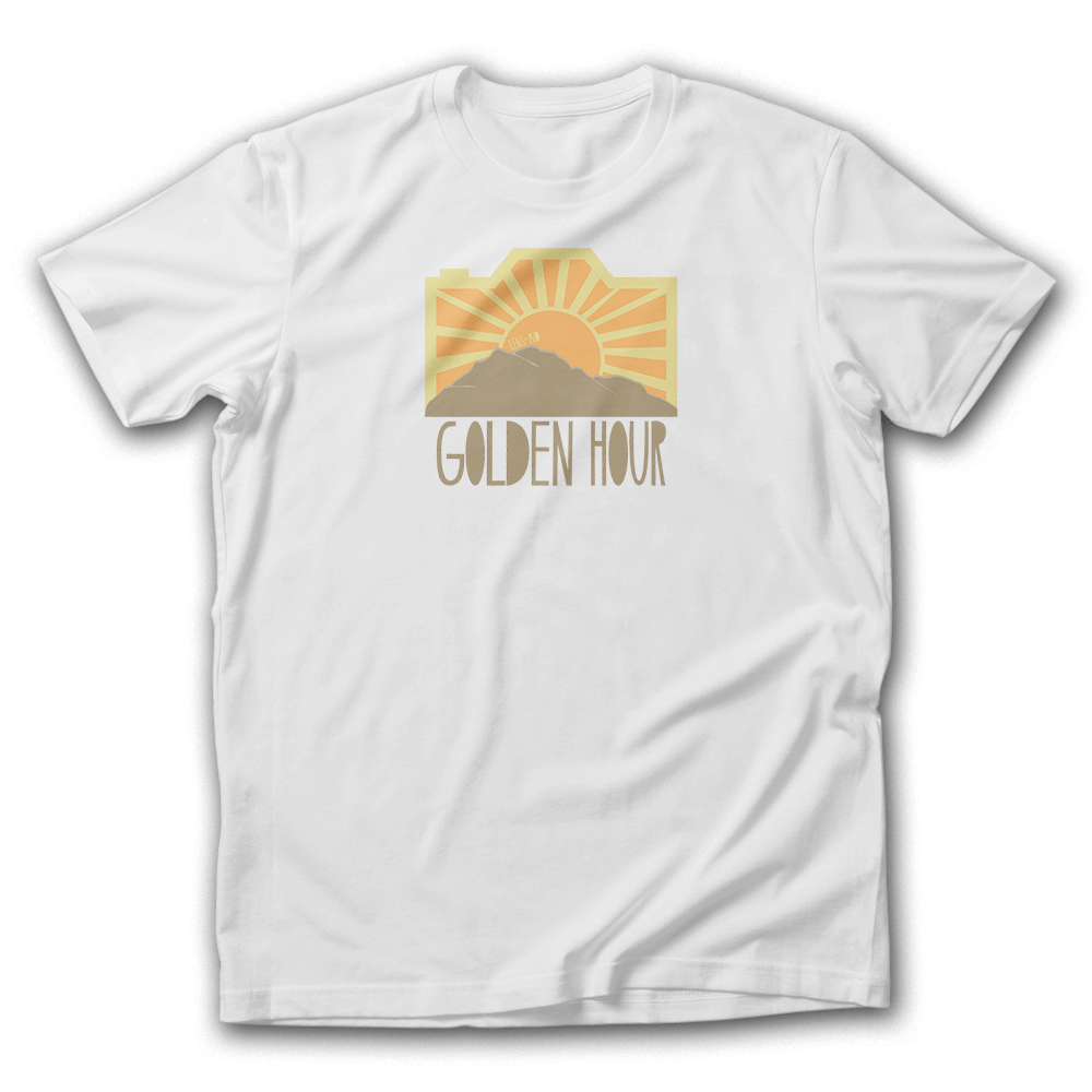 Bio T-Shirt für Fotografen “Golden Hour”