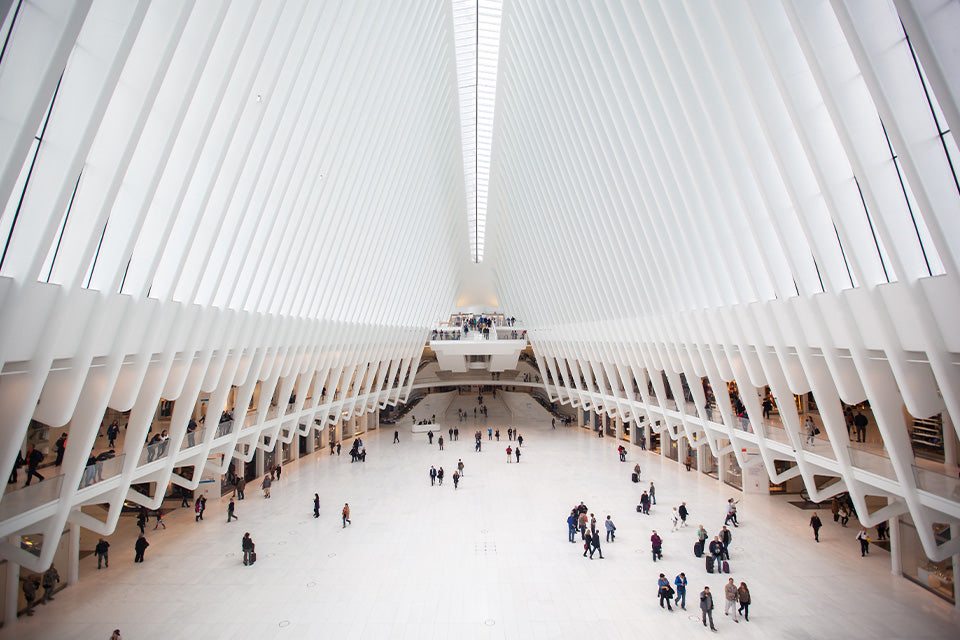 New York Oculus World Trade Center innen - 19 beeindruckende Fotospots in New York für deine nächste Reise