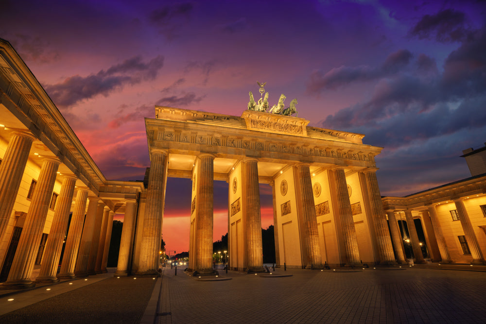 Beste Fotospots Berlin: Sonnenuntergang am Brandenburger Tor