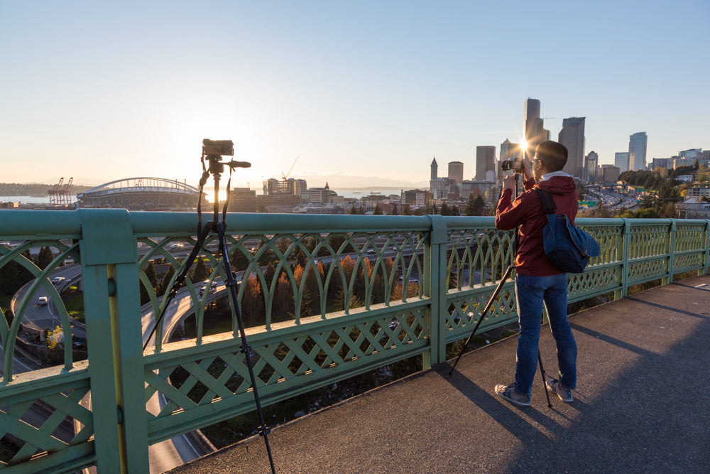 Instagram kann kommen! Von der Jose Rizal Bridge hast du einen spektakulären Blick auf Downtown Seattle