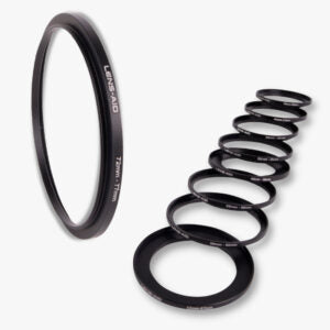 Step Up Ring aus Metall als Adapter für Kamerafilter/Objektive